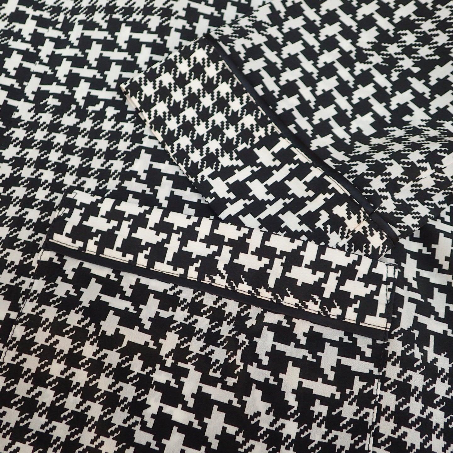 Haider Ackermann Houndstooth Silk Jacket