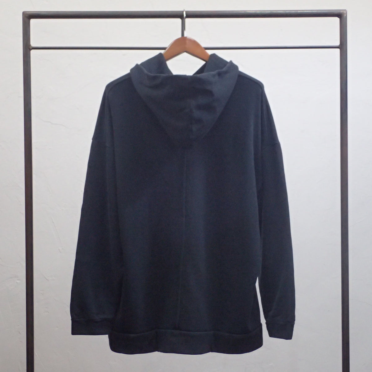 The Row Cotton Black Hoodie