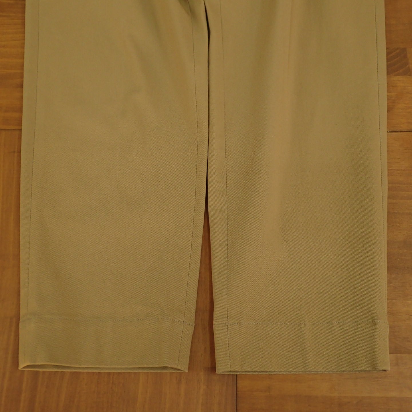 Jil Sander Tapered Trousers Beige Cotton