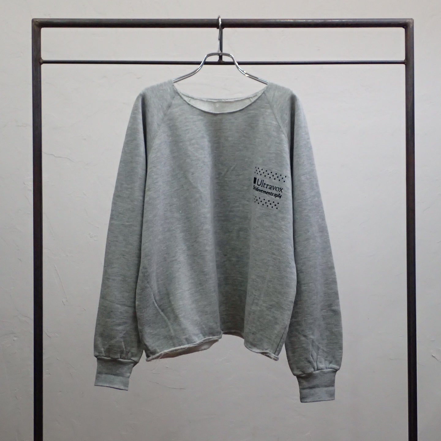 80s Ultravox " Set Movements Sweater Shirt "