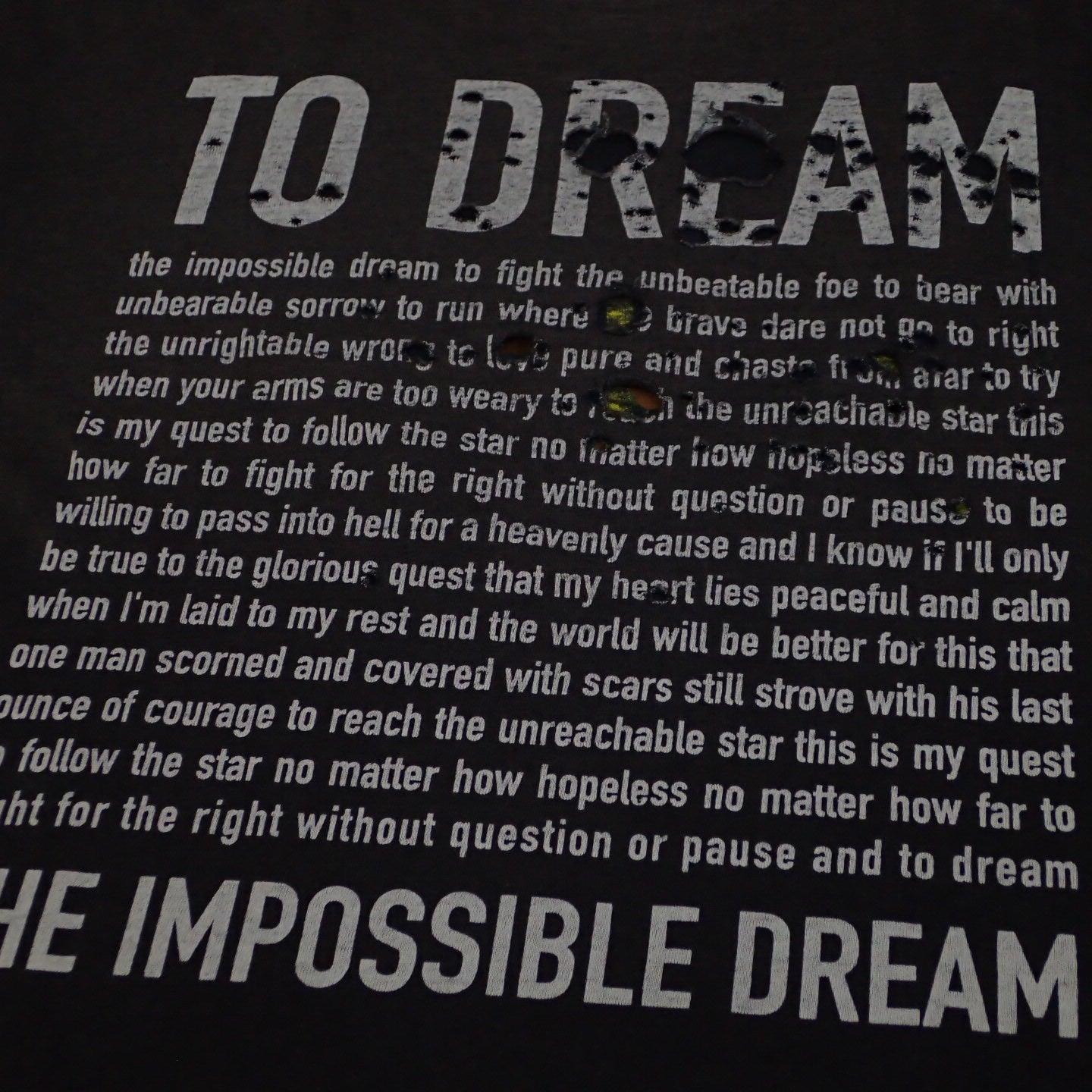 90s Carter USM "The Impossible Dream Tee "