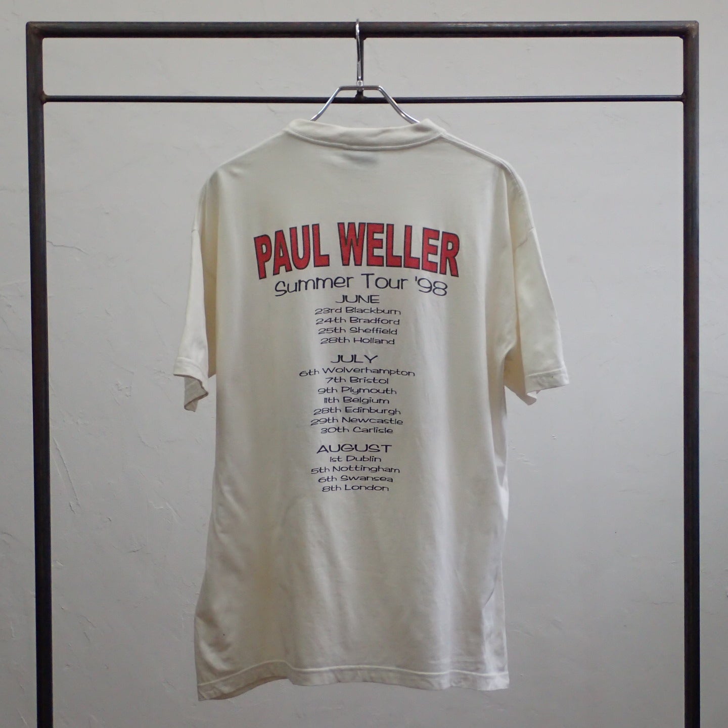 90s Paul Weller " 1998 tour Tee "