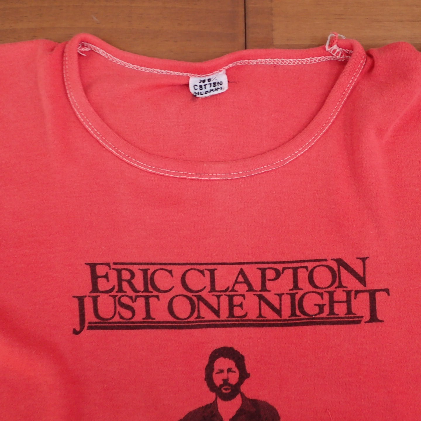 80s Eric Clapton " Just One Night Tee"