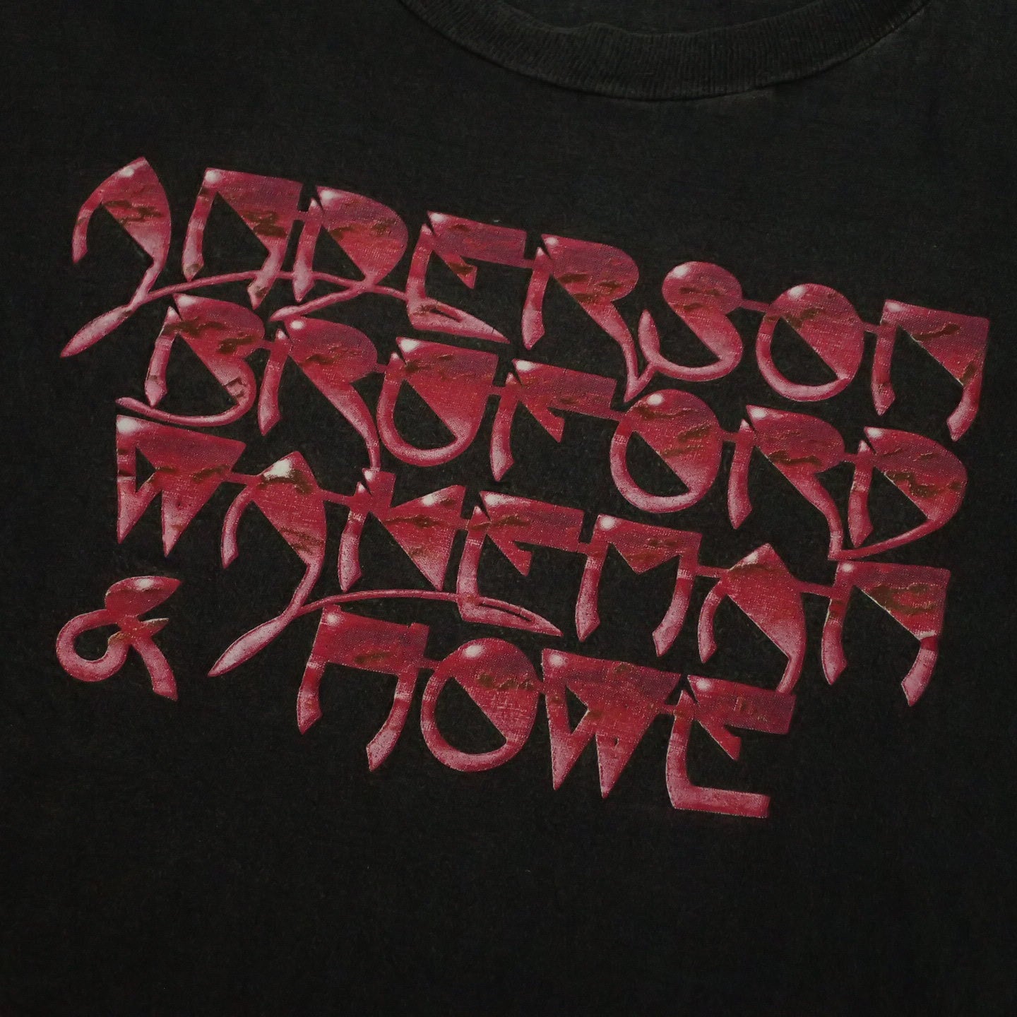 80s ABWH " Anderson Bruford Wakeman Howe Tee "