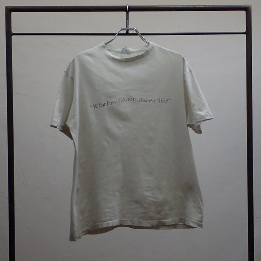 80s Pet Shop Boys " What Have I Done Deserve This? Tee "