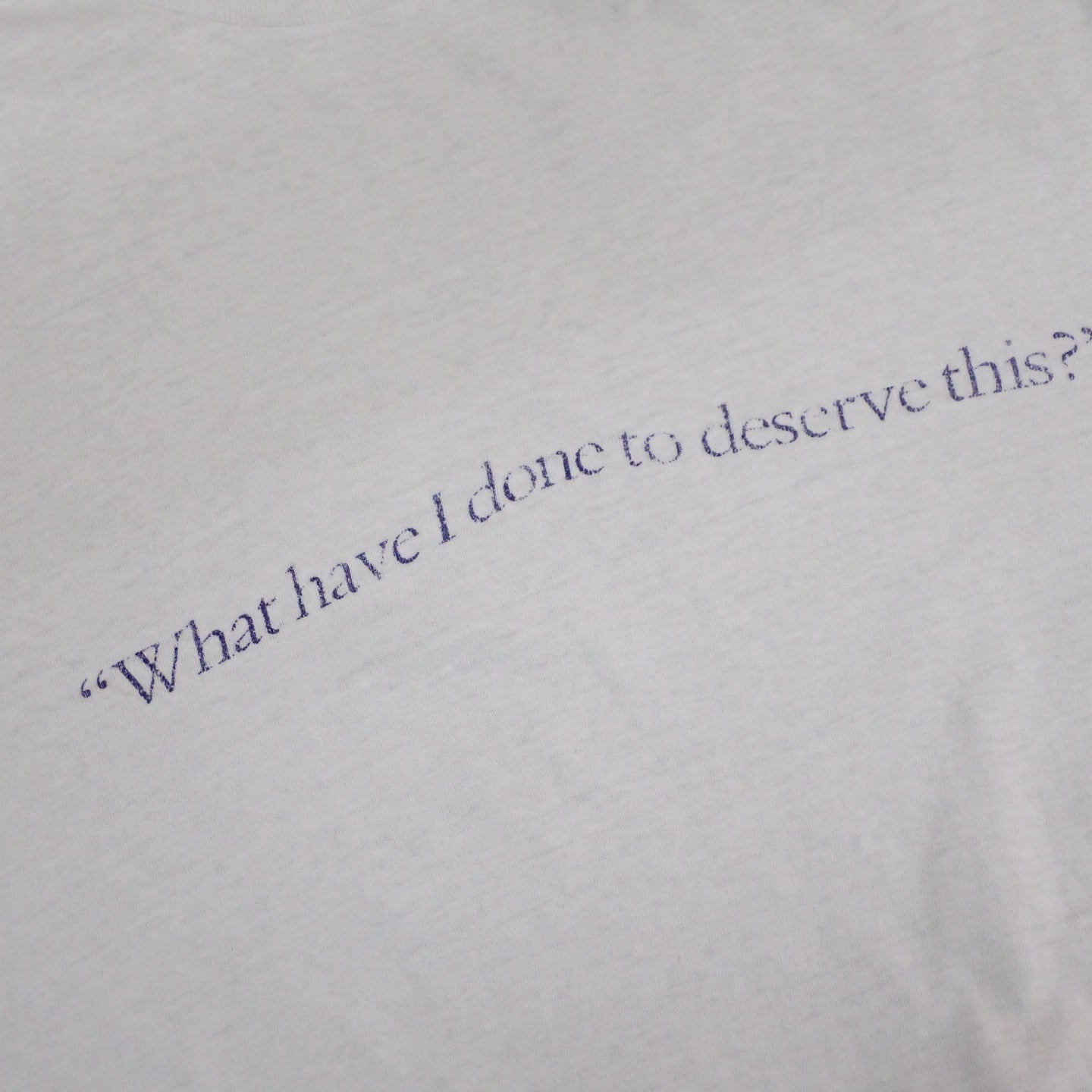 80s Pet Shop Boys " What Have I Done Deserve This? Tee "