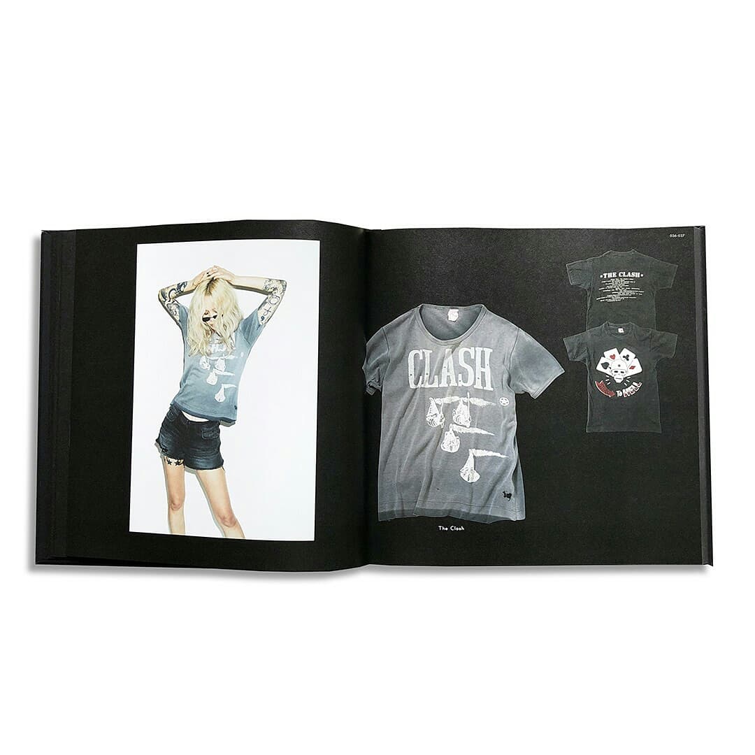VINTAGE ROCK T BOOK "Couleurshirt" "Noirshirt" 2冊セット