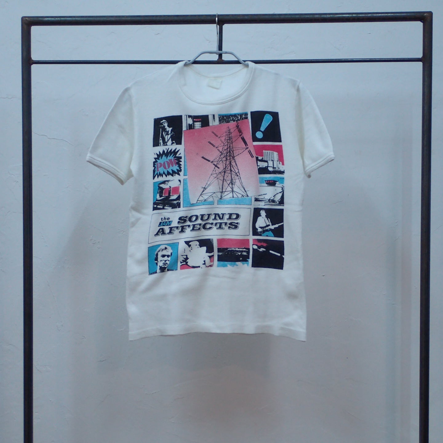 80s The Jam T-shirt "Sound Affects Tee"
