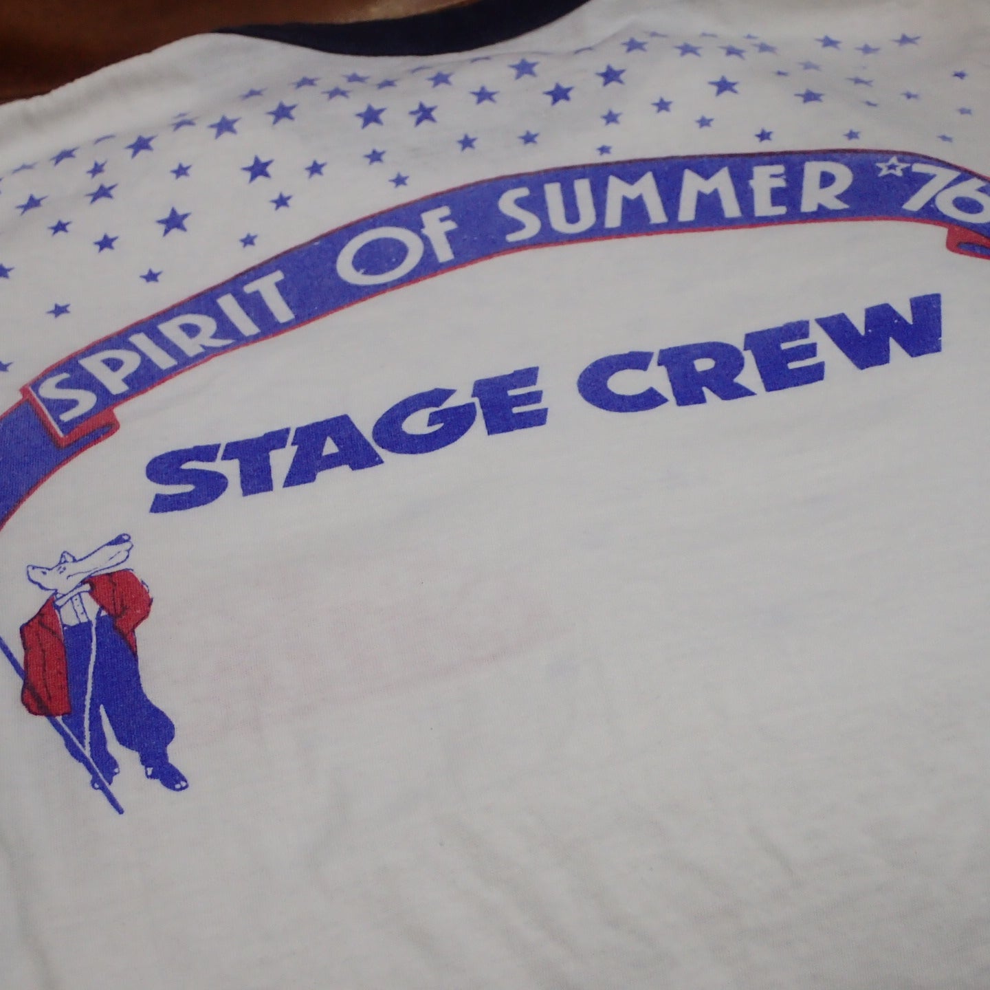 70s SPIRIT OF SUMMER T-shirt "STAGE CREW Tee"