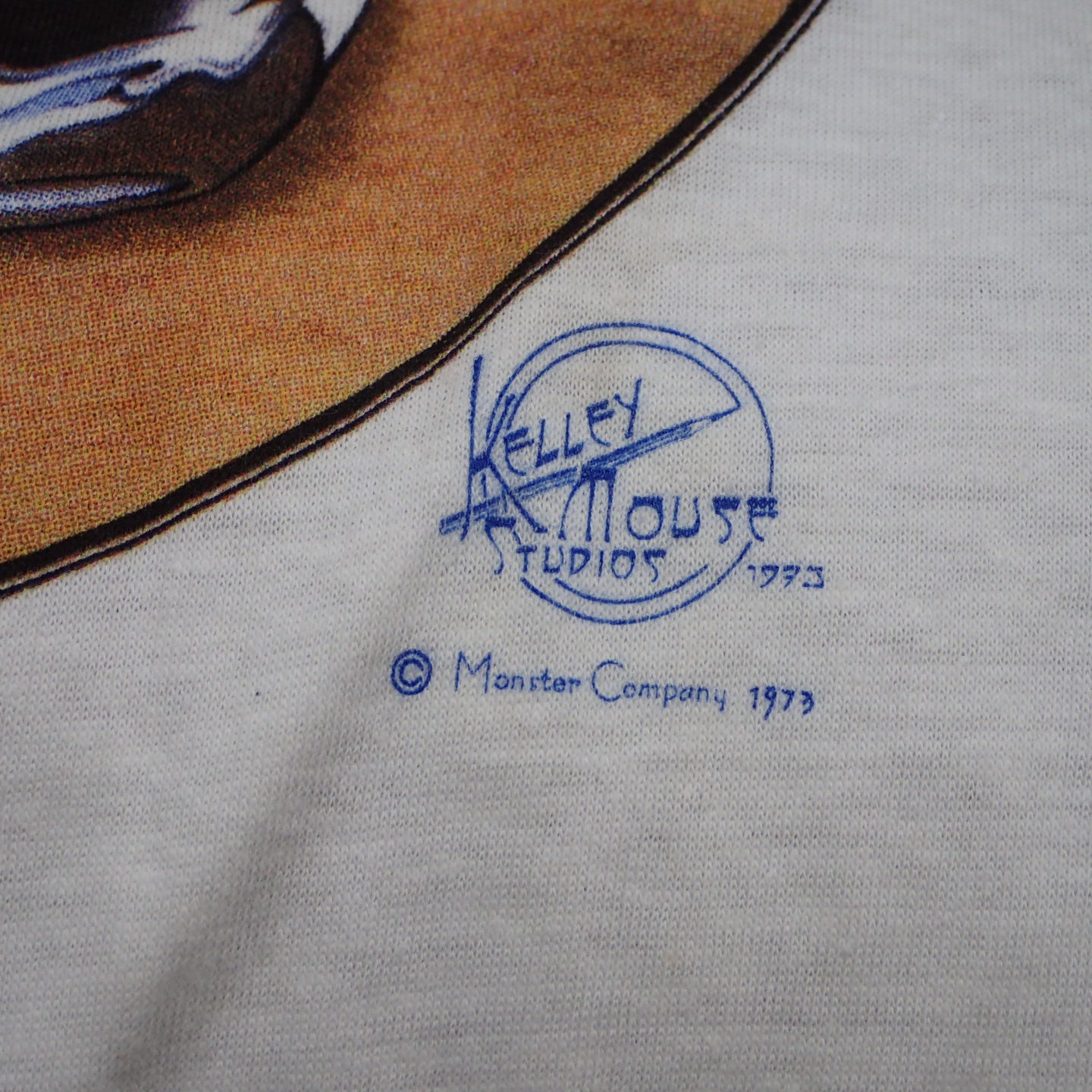 70s KELLEY MOUSE STUDIOS T-shirt "MERC tee"