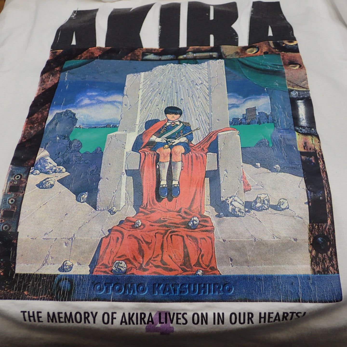 90s AKIRA T-shirt "Comics Vol 4 Cover tee"
