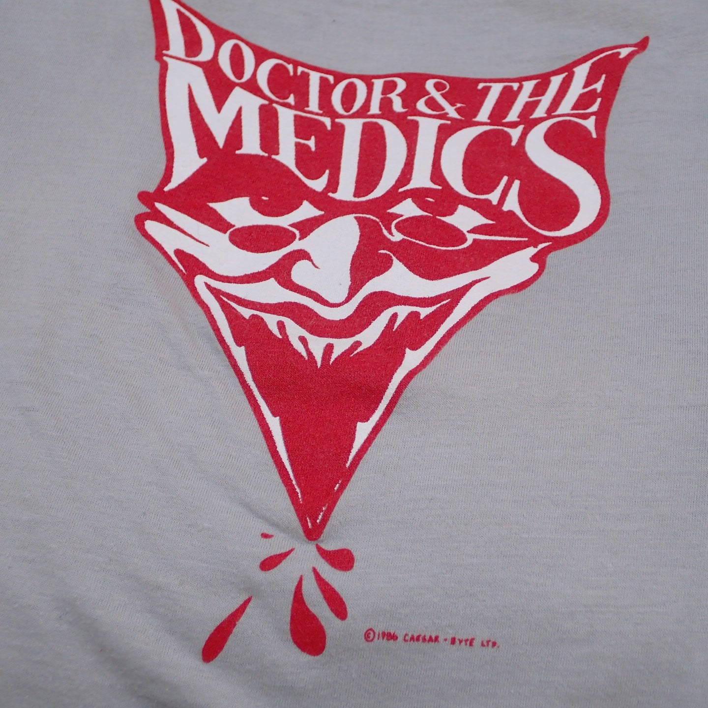 80s Doctor and the Medics T-shirt "Laughing at the Pieces Tee"