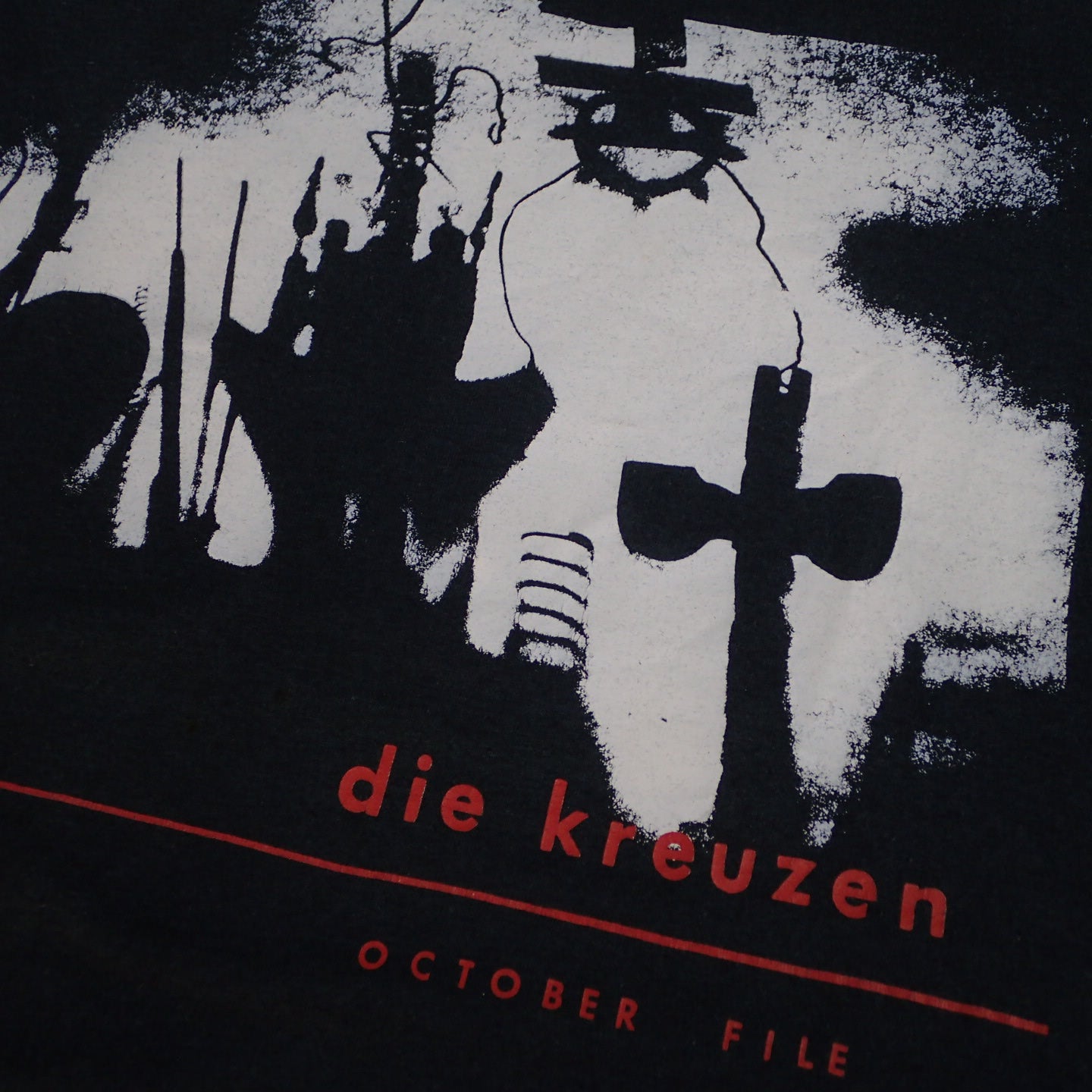 80s Die Kreuzen T-shirt "October File Tee"