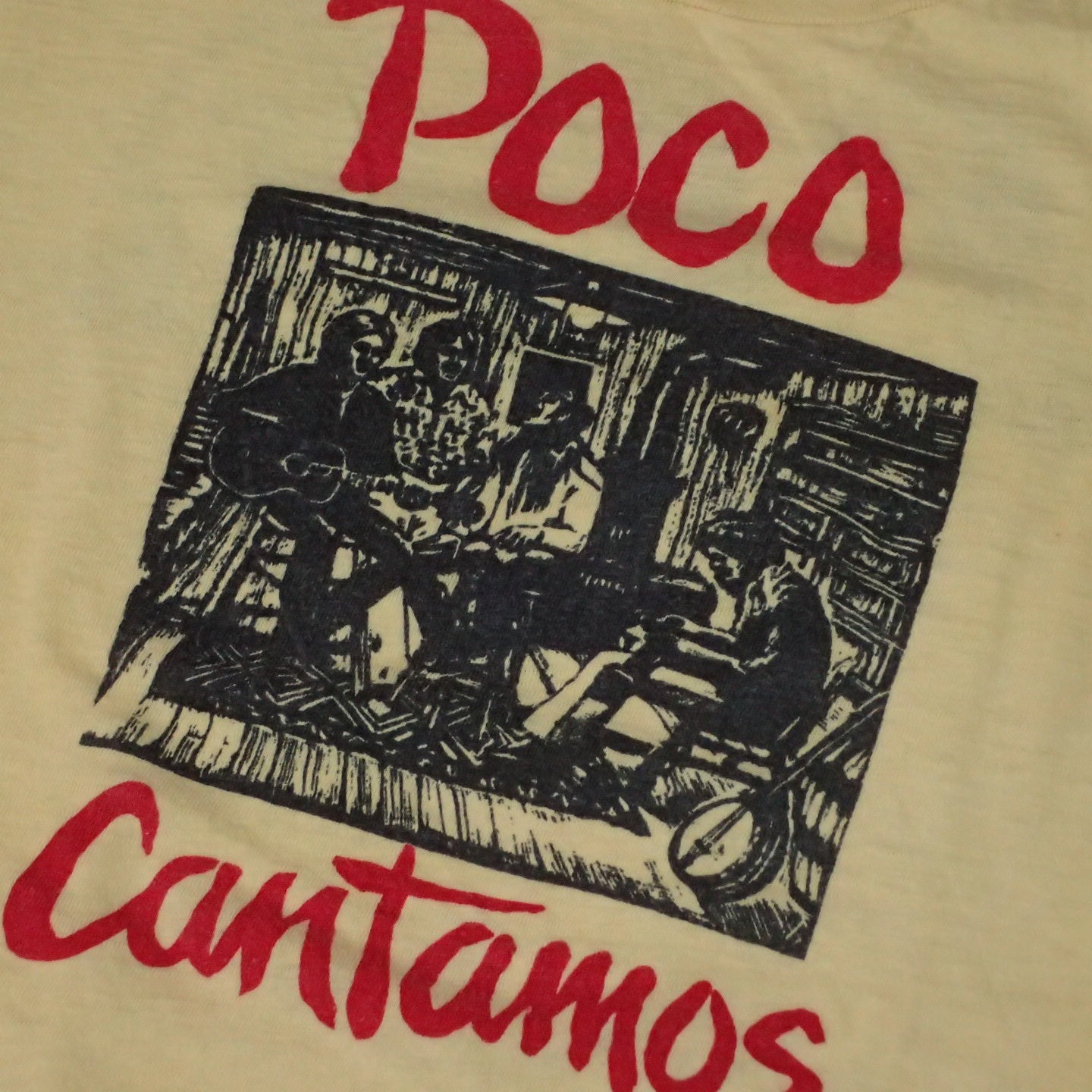 70s Poco T-shirt "Cantamos Tee"