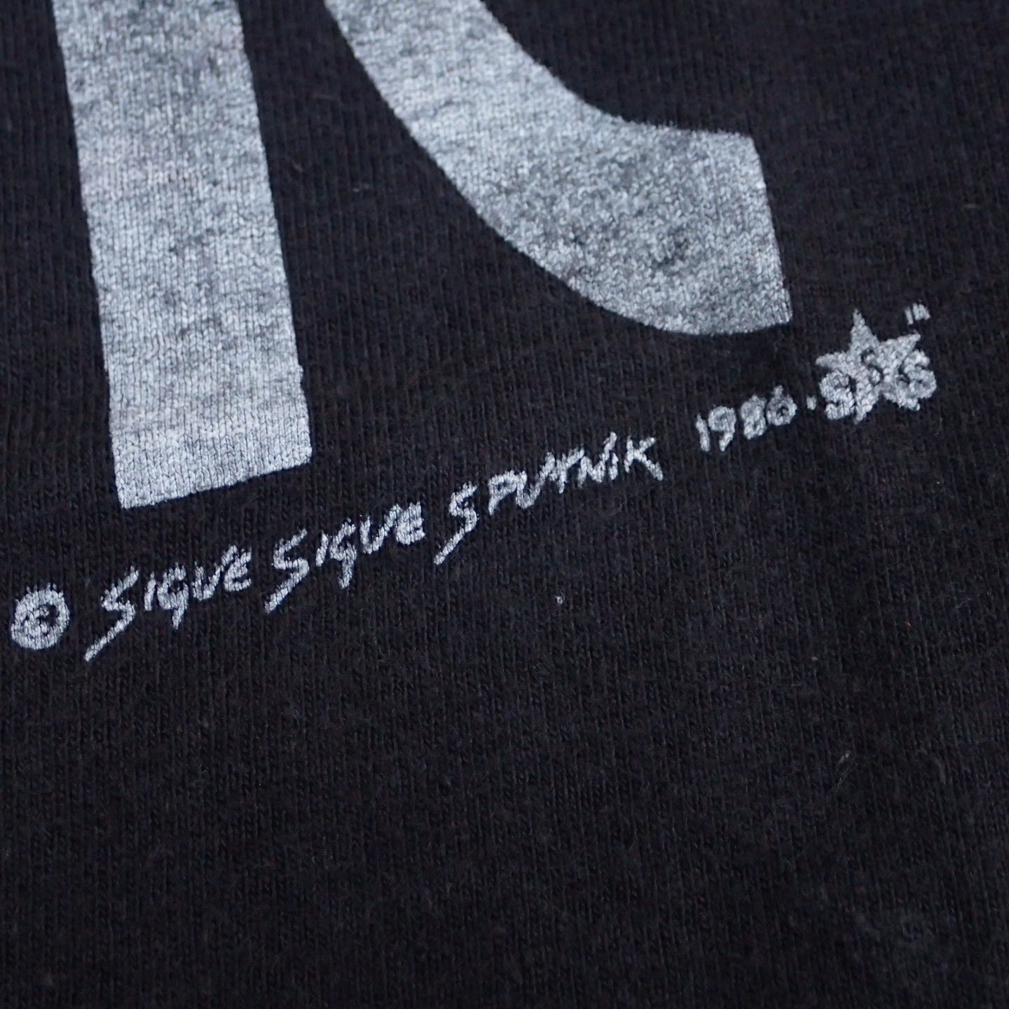 80s Sigue Sigue Sputnik T-shirt "Flaunt It Tee"