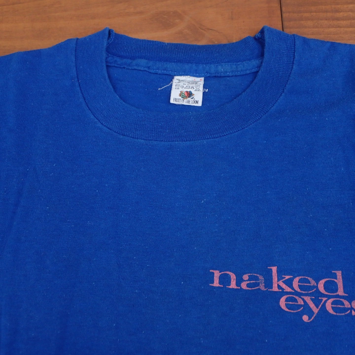 80s Naked Eyes T-shirt "Naked Eyes Tee"