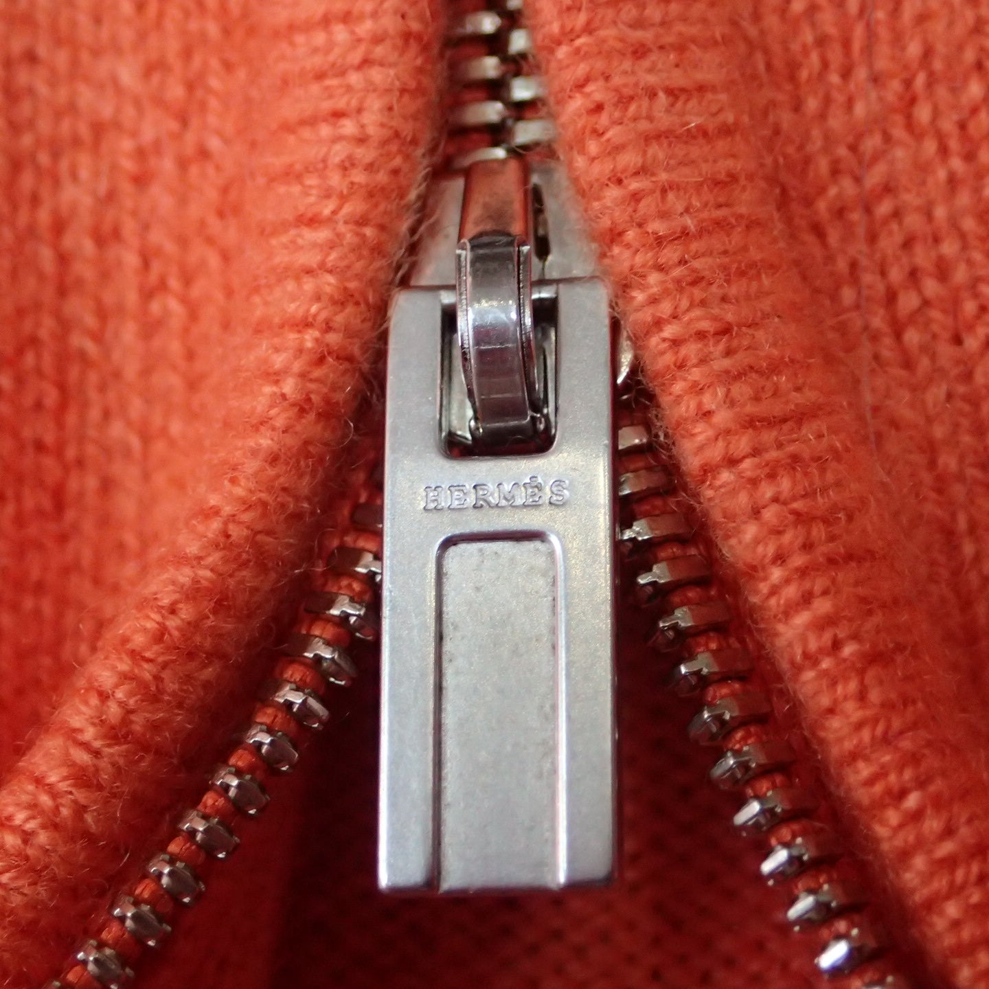 Hermes Cashmere Orange Knit