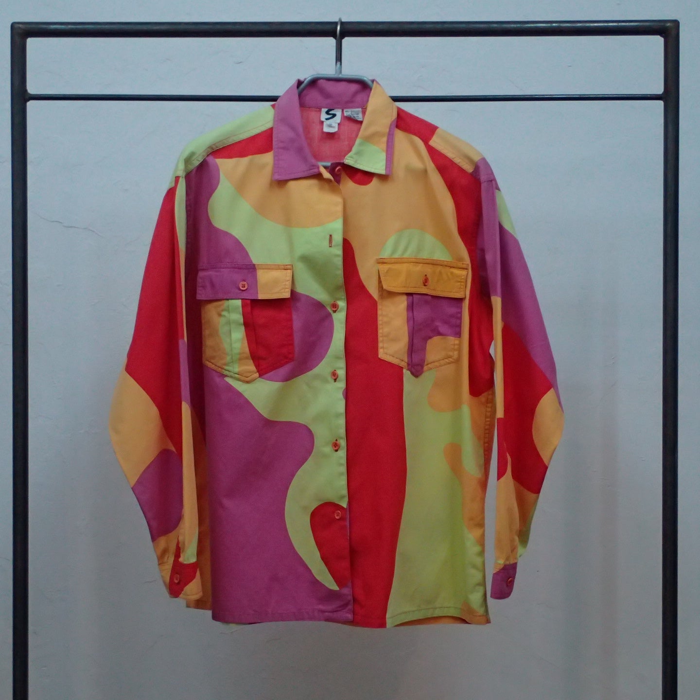 80s Stephen Sprouse Camouflage Shirt