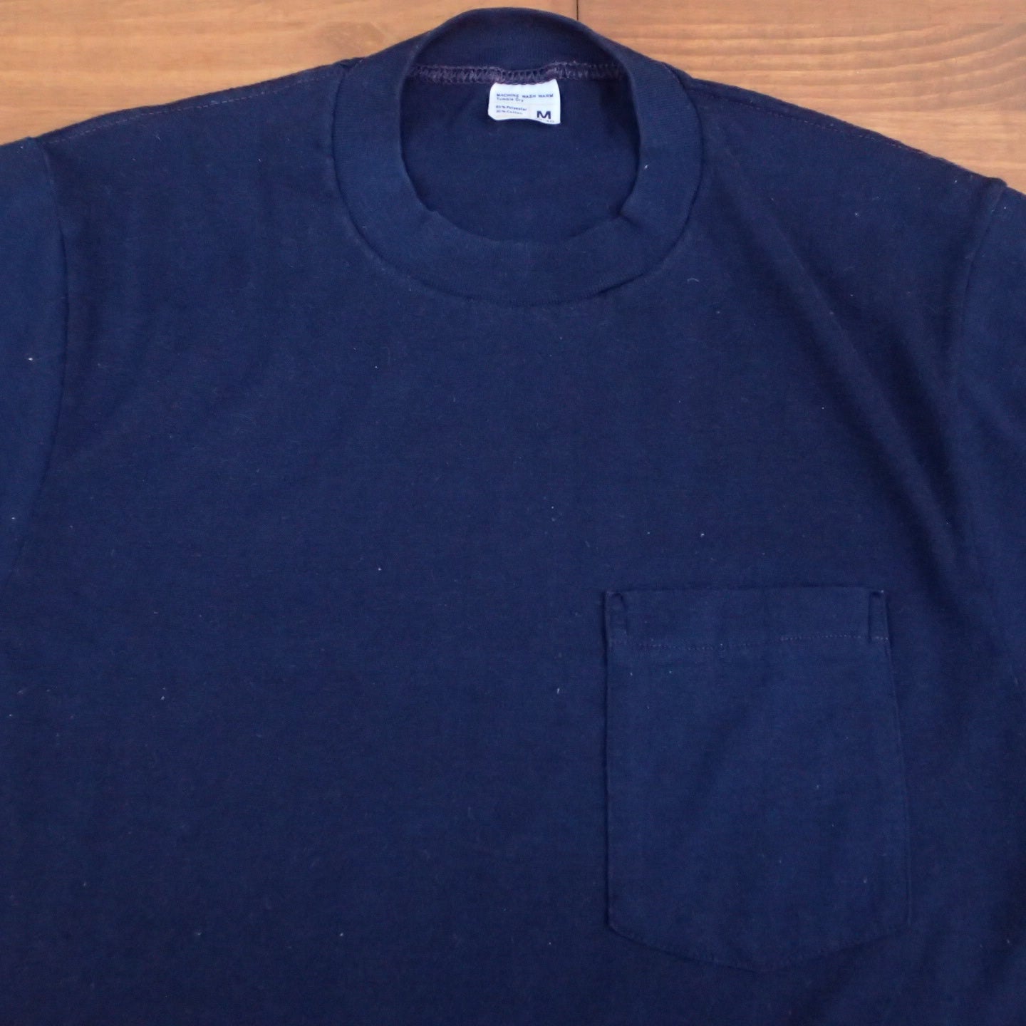 80s JCPenny Navy Pocket T- Shirt